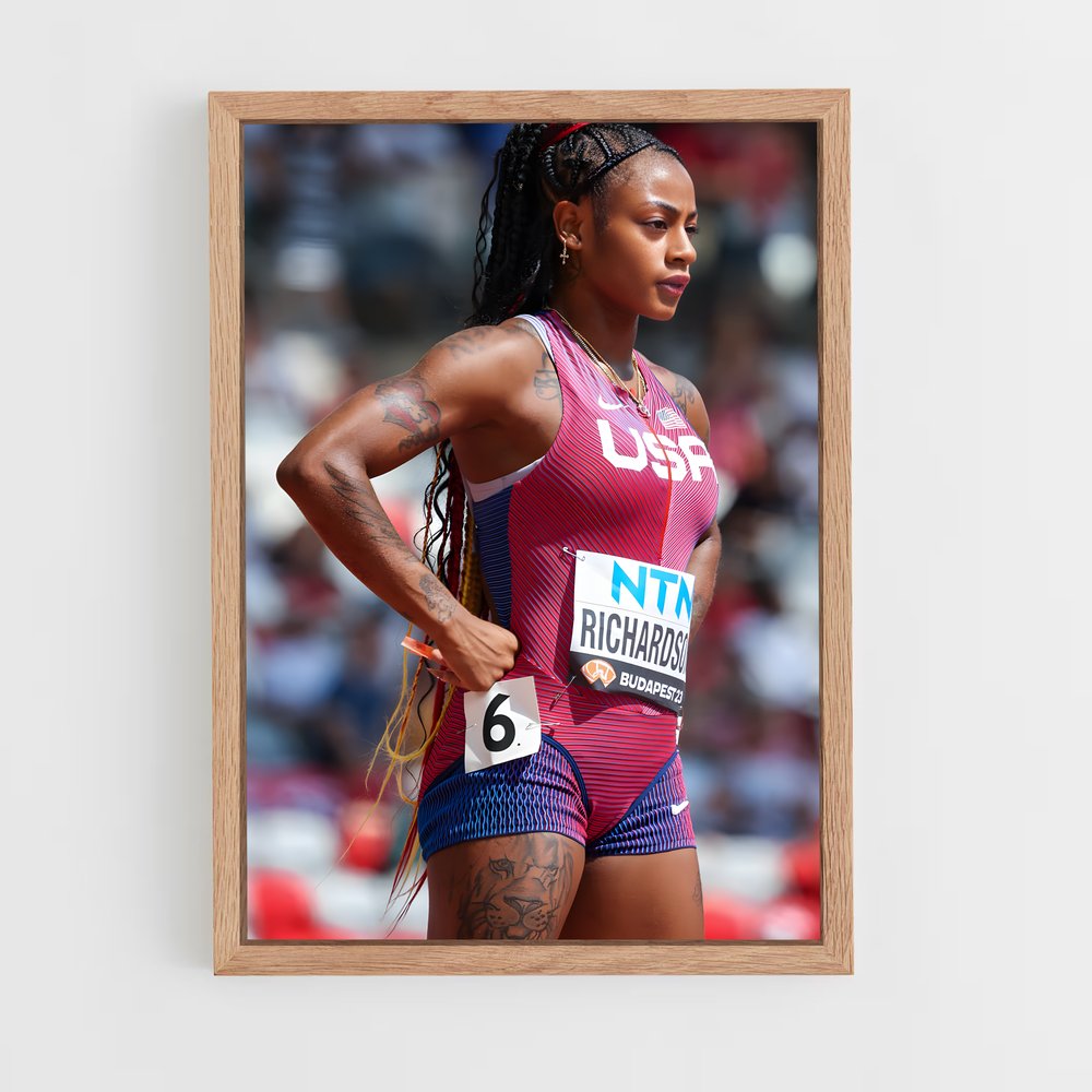Poster richardson Ode – affiche Athlétisme (vue 4)